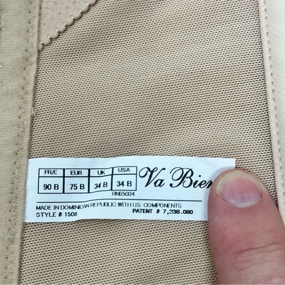 Va Bien Seamless Low Back Bustier 34B - Picture 5 of 6